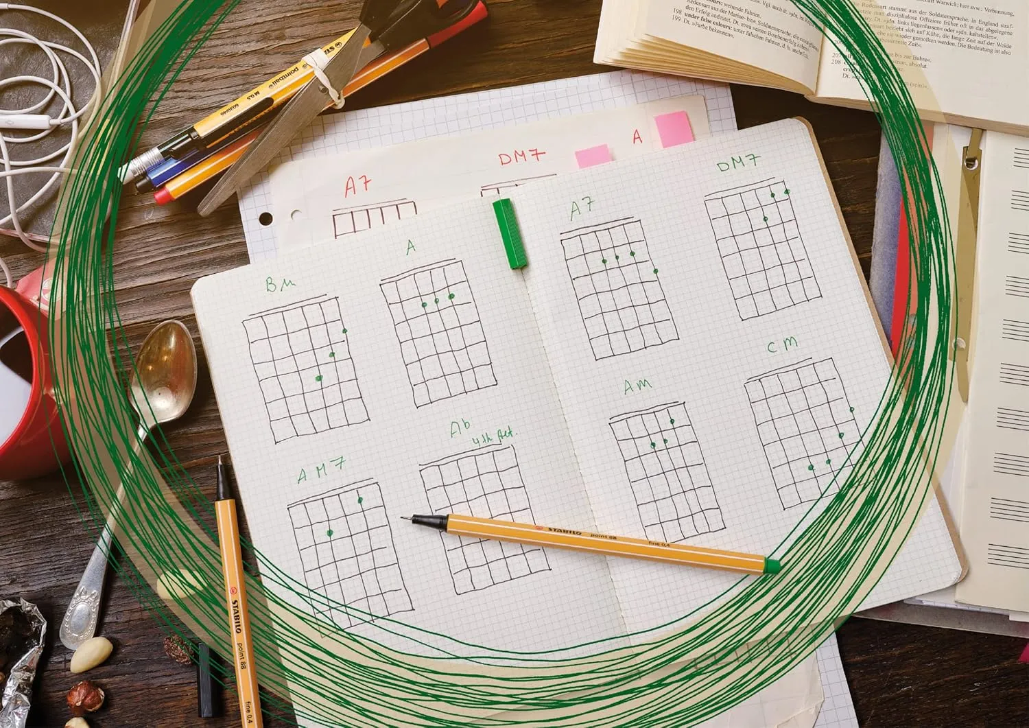 STABILO Fineliner Point 88 - Pastellove Set - Pack Of 12 - Assorted Colours